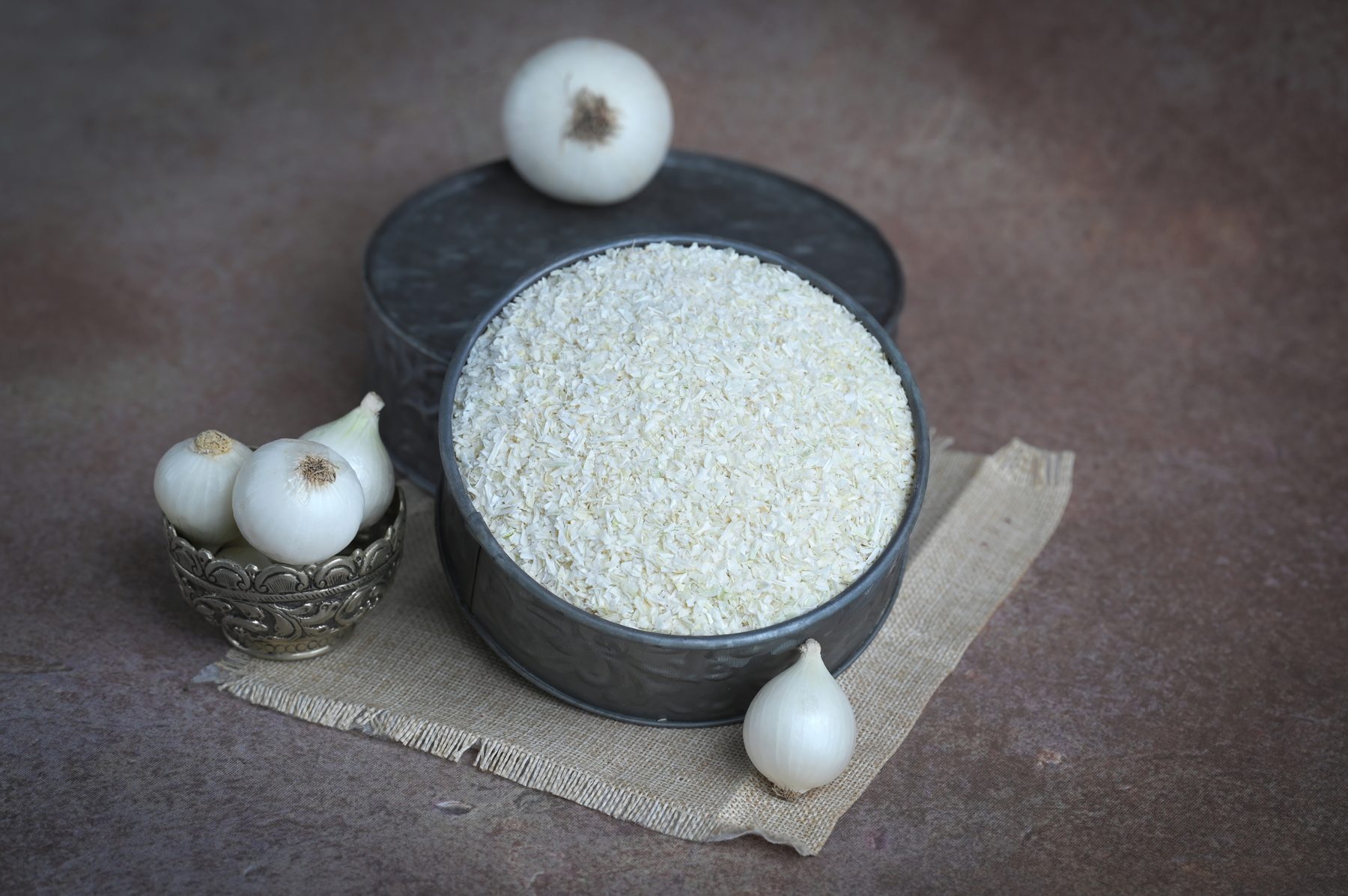 White onion minced