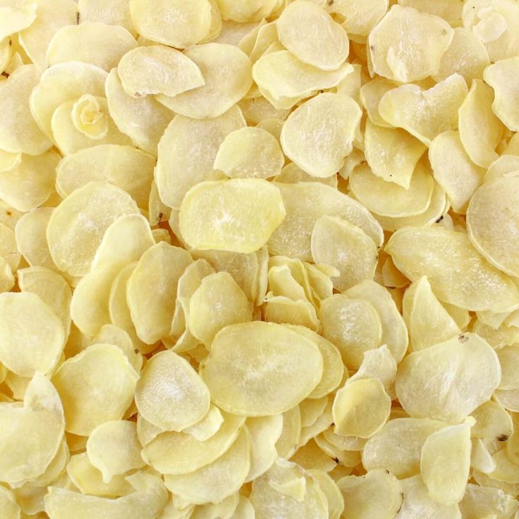 Dehydrated potato slices